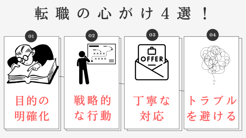 転職活動を成功させるコツを伝授！今の職場ともトラブルにならない適切な手順 